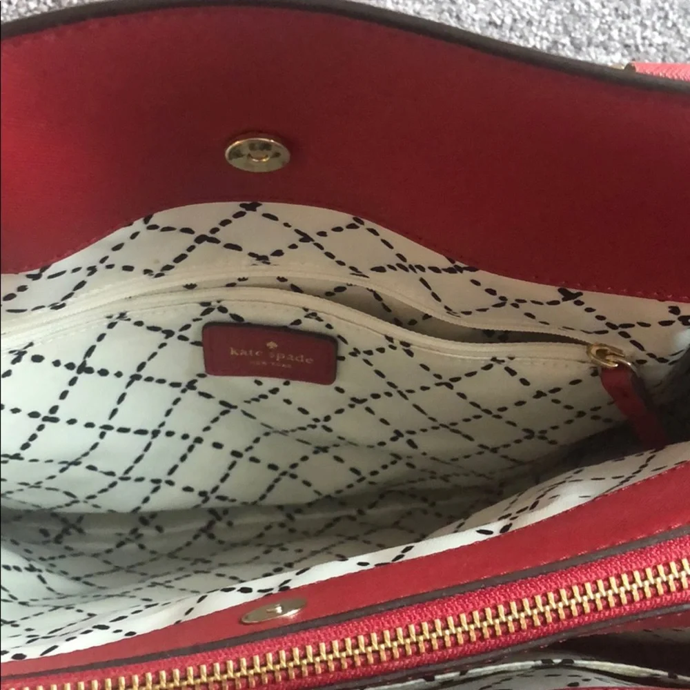 Kate Spade - Ruby Red Large Satchel - NWOT